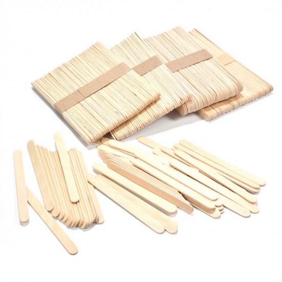 Wooden medium spatulas  11,4x1cm 100pcs Beauty consumables & clothing